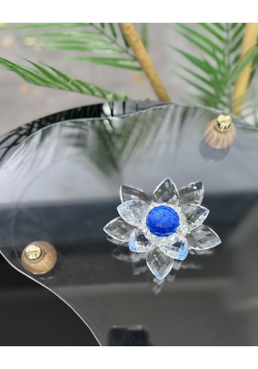 Gaelle Dekoratif Lotus Mavi