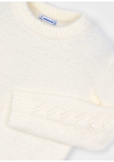 Mayoral Kız Çocuk Kazak 4307 Krem