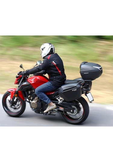 Shad Motosiklet Çanta - Topcase - Sh23 Yan Çanta Seti Siyah 23lt Standart