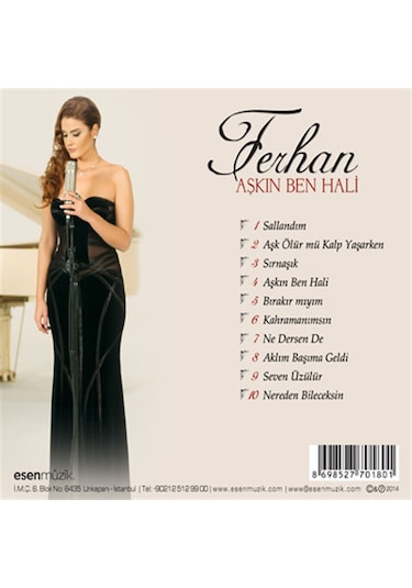Ferhan - Aşkın Ben Hali Cd