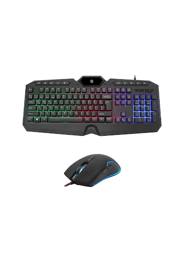 Frisby FK-4865QU USB Işıklı Multimedya Klavye Mouse Set