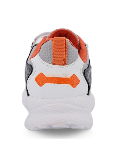 Slazenger KAOR KTN Çocuk Cırt Cırtlı Gri / Turuncu Günlük Spor Ayakkabısı