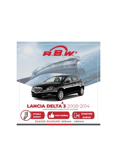 Lancia Delta 3 Muz Silecek Takımı 2008-2014 Rbw