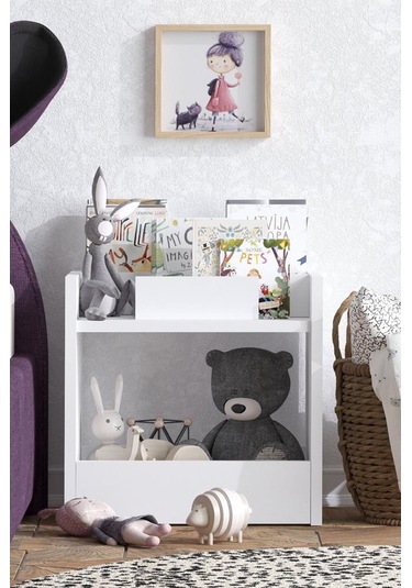 Decormet Betty Çocuk Kitaplığı Dec0122 Çok Renkli