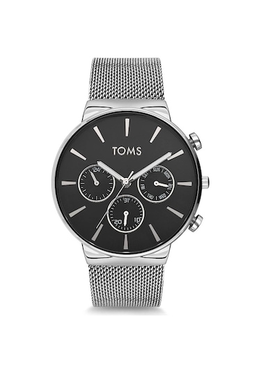 Toms Gümüş Hasır Kordon Erkek Kol Saati Tm1697c-1053-a2 Gümüş