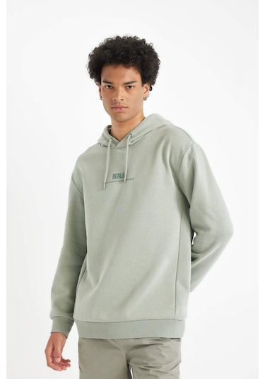 DeFacto %100 Pamuk Relax Fit Kapüşonlu Baskılı Sweatshirt Y9652AZ24AUGN1102 DeFacto %100 Pamuk Relax Fit Kapüşonlu Baskılı Sweatshirt Y9652AZ24AUGN1102