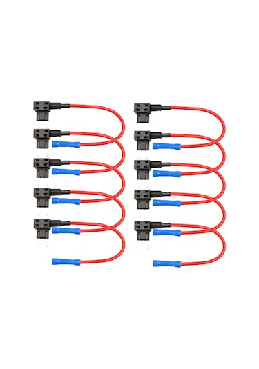 Mini Bıçak Sigorta Çoklayıcı Fuse Tap 10 Adet