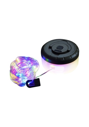 Teltree Çok Amaçlı Kamp Aydınlatma: Led Rgb Çadır Dekorasyonu, Taşınabilir Pil Ve Hızlı Şarj Özellikli Çok Renkli