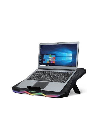 Rampage AD-RC8 Showy 15" - 17" RGB Tek Fanlı Notebook Soğutucu