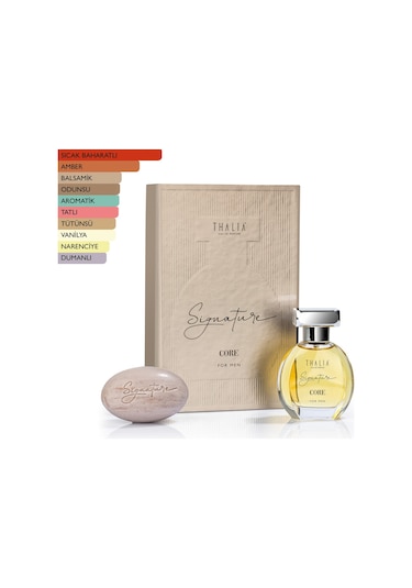 Thalia Signature Core Erkek Parfüm EDP 50 ML + Sabun