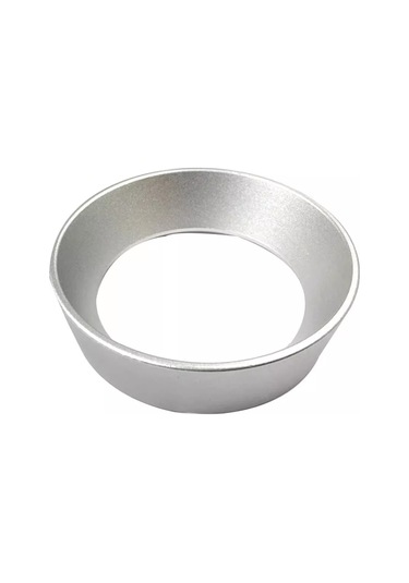 Fosenze 54mm Aluminyum Kahve Dosing Funnel, Manyetik Tutma Özelliği, Espresso Torbası İçin Tam Uyumlu, Profesyonel Barista Aracı Gümüş