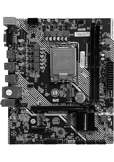 Esonic H610DA1 Intel H610 3200 MHz DDR4 Soket 1700 mATX Anakart