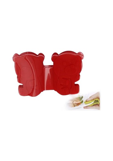 ÜN-EV 219 AYICIK DESENLİ MIKNATISLI SİLİKON TUTUCU