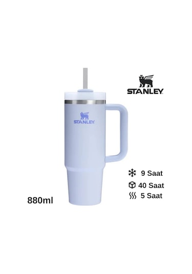 Stanley Quencher H2.0 Flowstate 0.89 L Pipetli Çelik Termos Turkuaz
