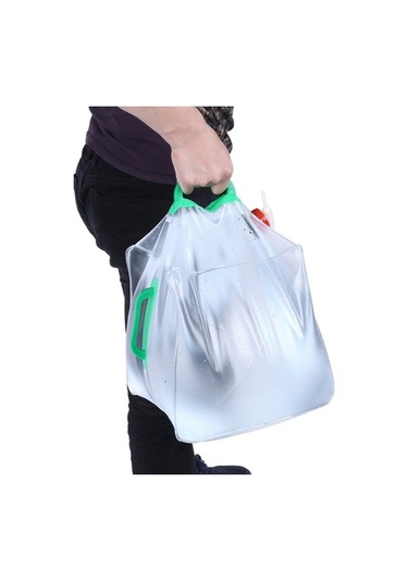 Dancemonkey Outdoor 2 Parça 20l Katlanabilir Kamp Su Bidonu, Pratik Tasarım Altın