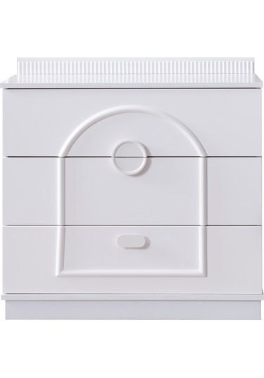 Şifonyer, Dolunay 3 Çekmeceli Şifonyer - Beyaz