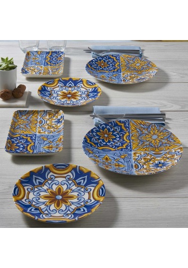 Güral Camelia 18 Parça 6 Kişilik Bone Kahvaltı Takımı - 2188 2732476