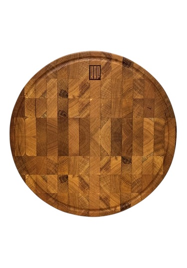 Kesme Tahtası Meşe Daire End Grain X Large