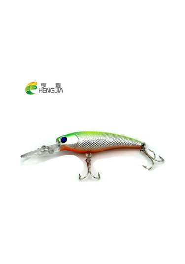 Hengjıa 0.29 Oz/8.4g Plastik Minnow Balık Yemi Teknesi Uzaktan Kumandalı Olta Atıcı Pike Seyahat Olta Takımı 4 Adet