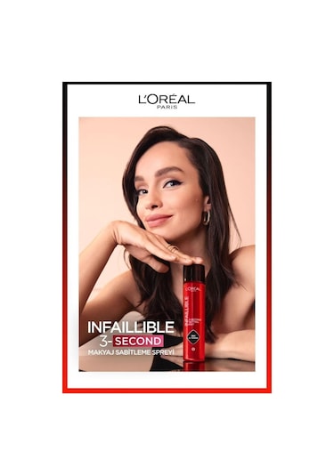 L'Oréal Paris Infaillible 3-Second Makyaj Sabitleme Spreyi