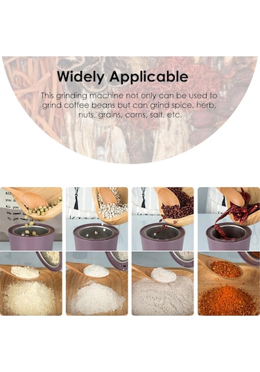 2c6zg Elektrikli Kahve Değirmeni Paslanmaz Çelik Elektrikli