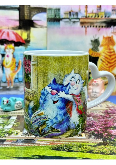 Bjorn Seramik Kupa "koshariki", Pyter 300 Ml 203592205 Beyaz