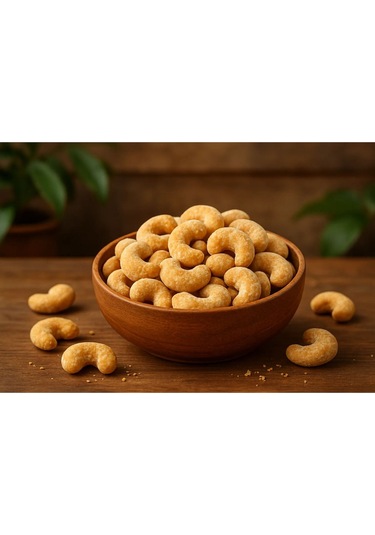 Süt Mısır Soslu Kaju Kuruyemiş 120gr - Fırınlanmış Yağsız Atıştırmalık 120 G