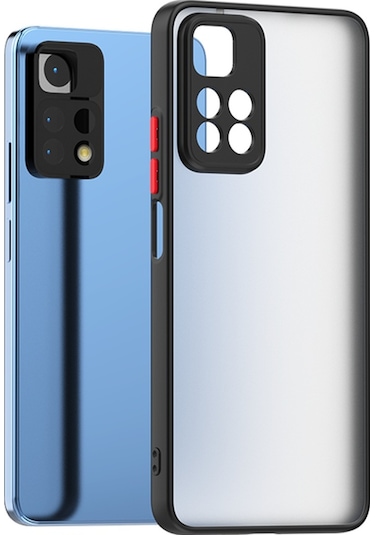 Zore Redmi Note 11 Pro 5g Kılıf Msra Hux Kapak - Lacivert Lacivert