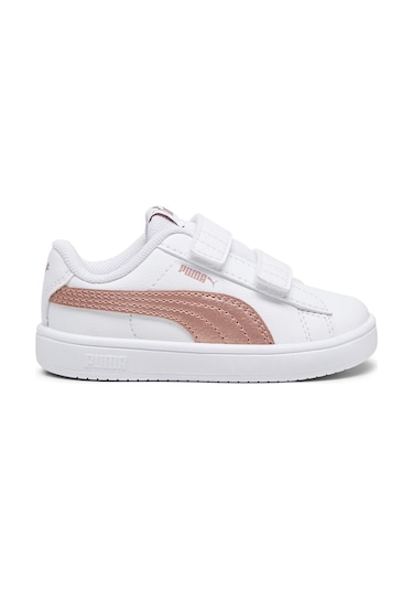 Puma Rickie Classic V Inf Beyaz Kız Çocuk Sneaker Beyaz-Pembe