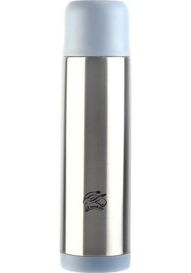 Cooker 750 Ml Paslanmaz Çelik Termos - 12 Saat Sıcak 24 Saat Soğuk Kamp, Outdoor, Piknik, Ofis, Otel, Kafe, Okul, Seyahat Ckr2002 Mavi