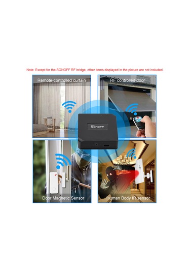 Shineyee Sonoff Wifi'den 433mhz Rf'ye Sinyal Dönüştürücü, Akıllı Ses Kontrolü, Zamanlama Ve Uygulama İle Kumanda Ağ Geçidi Im170619001