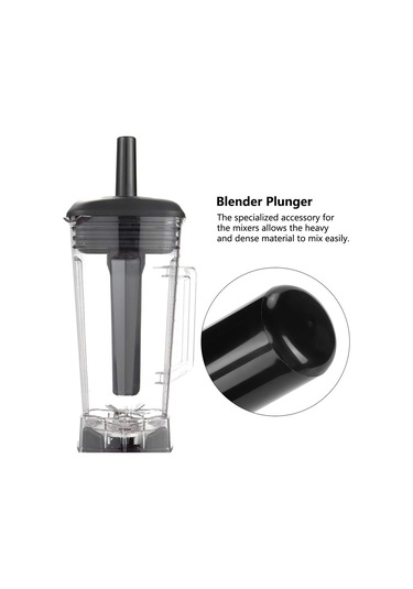 Vitamix Blender İçin Blender Hızlandırıcı Çubuğu Plastik Piston Yedek Çubuğu