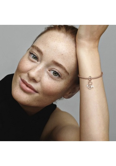 Nur Silver Mom Yazılı Gümüş Charm Nur-bl01213