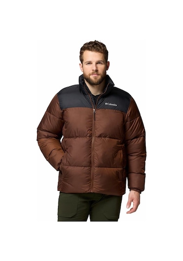 Columbia Puffect Iıı Erkek Mont-8661 Kahverengi