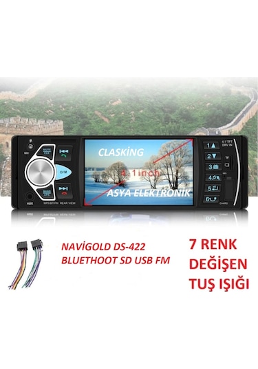 Fiat Linea 4X45W Fm Sd Usb Bt Mp3 Oto Teyp N11.1399