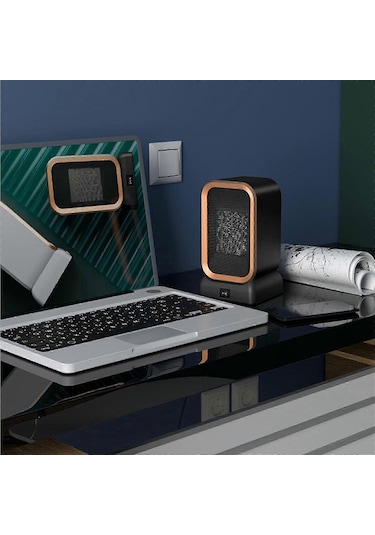 Ev, Ofis Ve Yurt Odası İçin Taşınabilir Pille Çalışan Isıtıcı Ve Vantilatör Kombinasyonu -fx-