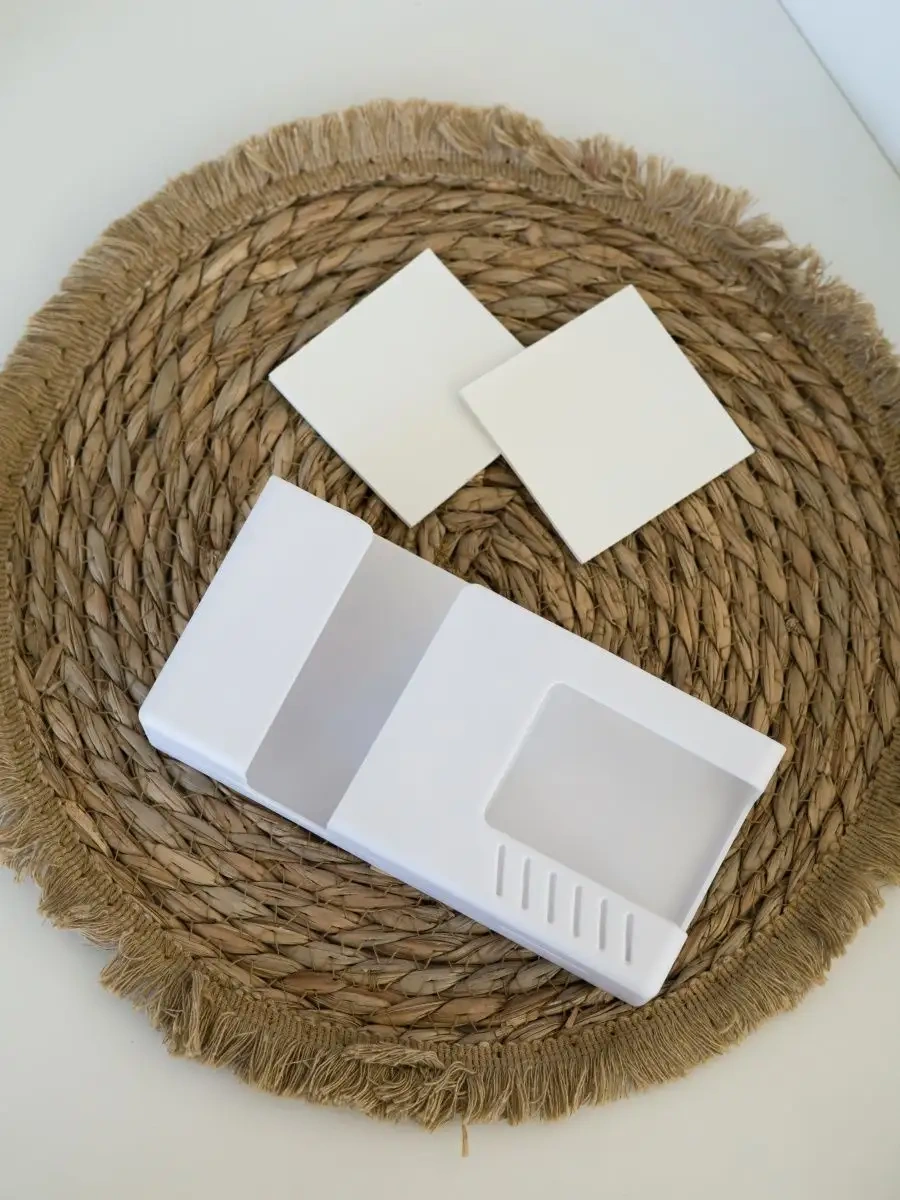 İportee Duvara Monte Edilen Uzaktan Kumanda Ve Telefon Tutucu Organizer 75777257 Beyaz