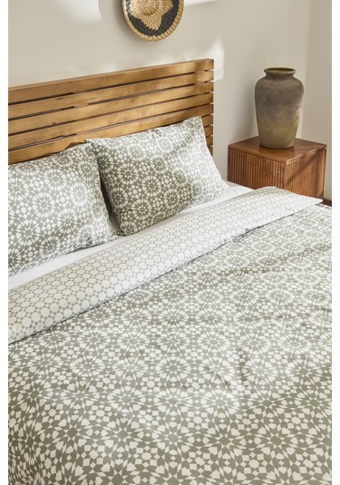 Kaşmir Home Safi Çift Kişilik Nevresim Takımı Gri Gri