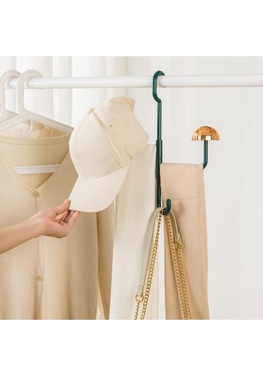 Beyaz Şapka Asılı Raf Holding 3 Şapka Kurulum Gerektirmeyen Plastik Ekran Askı Bere Beyzbol Şapkaları Peruk Eşarp Takı Şapka Organizatör Kanca Beyaz