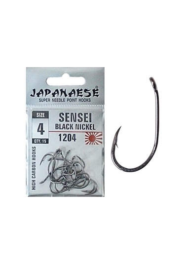 Japanese Sensei Black Nickel 1204 Delikli Olta İğnesi - No-1