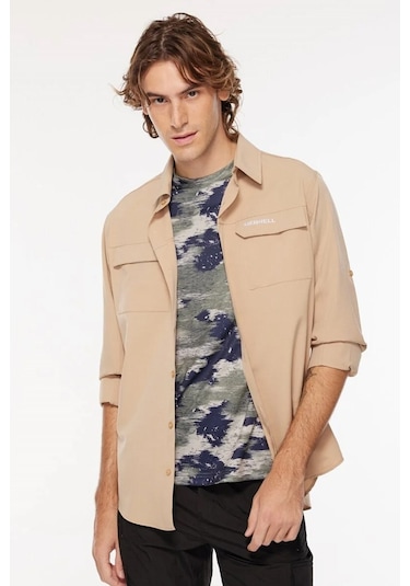 Merrell Erkek Gömlek Pale Khaki M23gusto 001
