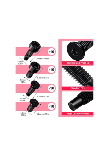 Donanım Vidaları Kapı Zili Vidaları Vidaların Değiştirilmesi