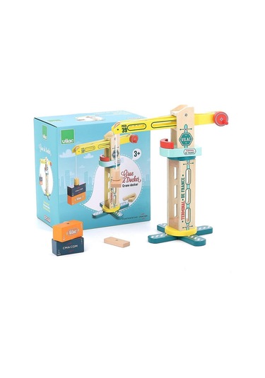 Vilac - Vilacity Mıknatıslı Mini Vinç