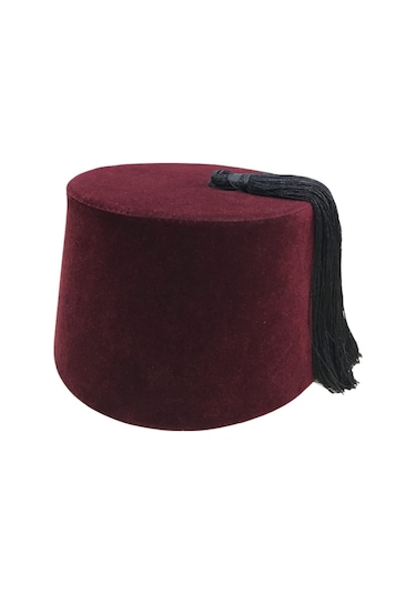 Beyzade Kostüm Erkek Bordo Payitaht Fes Bordo