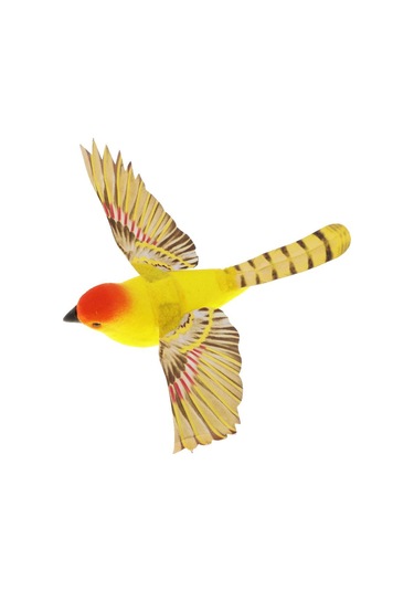 Suntek Yayılan Kanatlar Yapay Tüy Köpük Kuş Ev Büyük