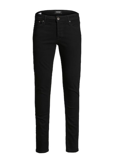 Jack & Jones Erkek Jjıglenn Slim Fit Jean Pantolon 12152346 Siyah 001