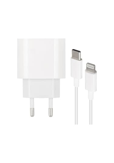 Weko Wk-21443 Pd-c 20 Watt Telefon Şarj Adaptörü + Type-c To Lightning Kablo