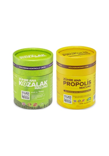 Zühre Ana Kozalak Macunu + Propolis Macunu 2 x 240 ML