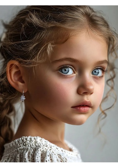 Sılver Whale Çocuk Küpeleri Gümüş 317882396 Diğer