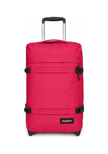 Eastpak Transit'r S Kabin Boy Çekçekli Tekerlekli Valiz 0o4 Pembe